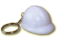 Hard Hat Keyring Stress Reliever Toy